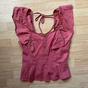 Brand New Coral Top